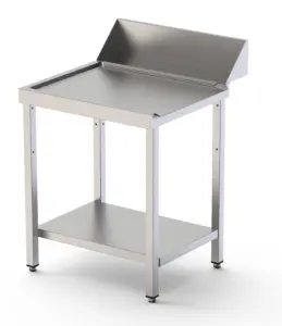 Mesa de Acero Inoxidable Para Lavavajillas de Entrada y Salida