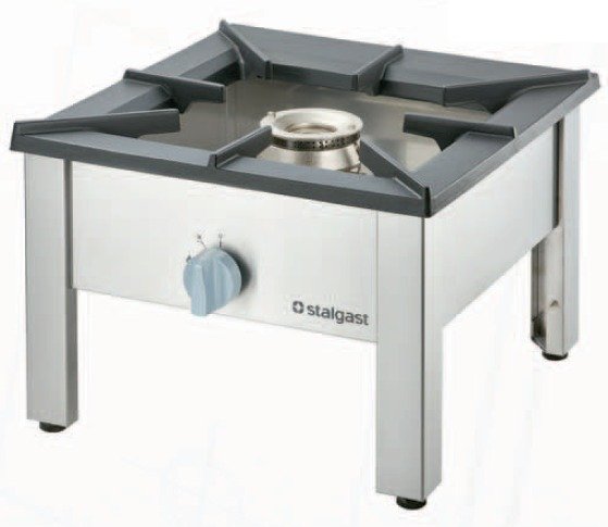 Cocina a gas auxiliar 1 fuego 565x605x380h mm 14Kw (Sólo Gas Natural) Línea Varsovia
