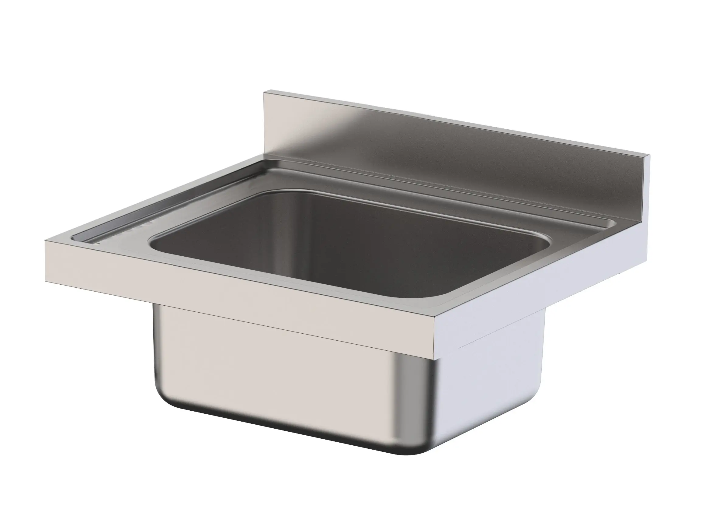 Fregadero Industrial Acero Inoxidable Con Cuba Sin Mueble