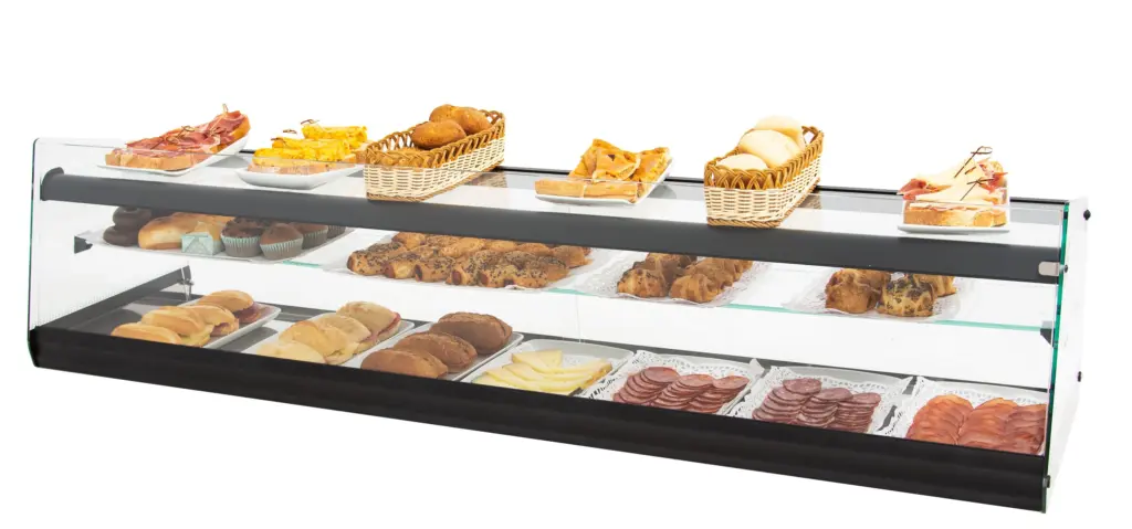 Vitrina Expositora 1456x390x376 mm NEUTRA TRIPLE