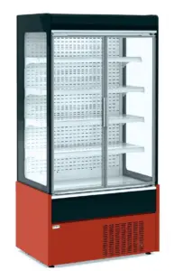 Mural Refrigerado Expositor Fondo 700 con Puertas de Cristal Batientes