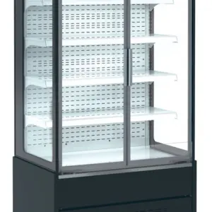 Mural Refrigerado Expositor Fondo 700 con Puertas de Cristal Batientes