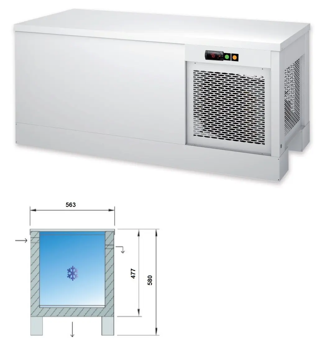 Enfriador de Agua para Panadería y Pastelería