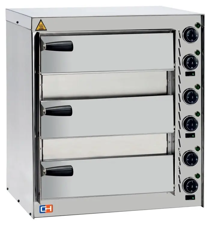 Horno Eléctrico de Pizza Diámetro 350 mm