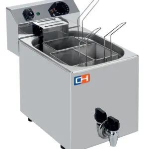 Cuecepasta a gas 400x700x850h mm 25 litros 2-GN1/3 9,1 Kw Línea Varsovia