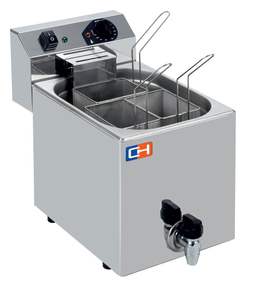 Cuecepasta a gas 400x700x850h mm 25 litros 2-GN1/3 9,1 Kw Línea Varsovia