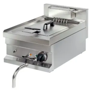 Freidora Eléctrica sobremesa de 8 litros 7,5kw de 400x600x265h mm EF604 ARISCO (OUTLET)