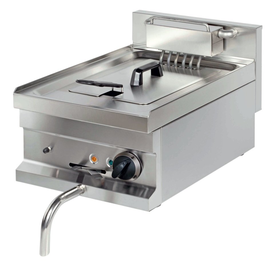 Freidora Eléctrica sobremesa de 8 litros 7,5kw de 400x600x265h mm EF604 ARISCO (OUTLET)