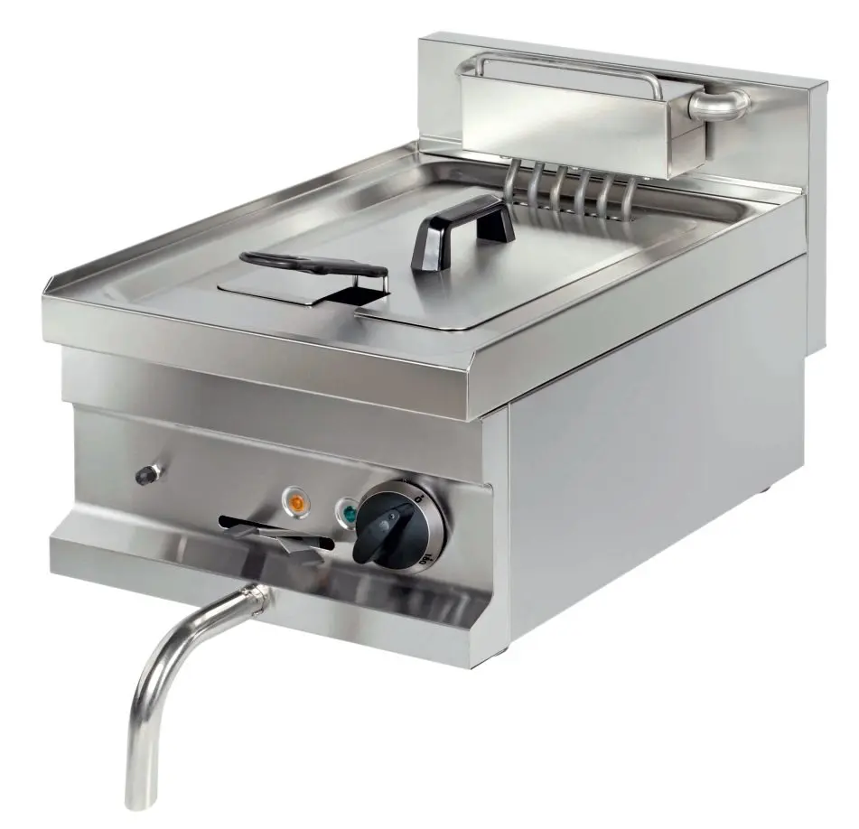 Freidora Eléctrica sobremesa de 8 litros 7,5kw de 400x600x265h mm EF604 ARISCO (OUTLET)