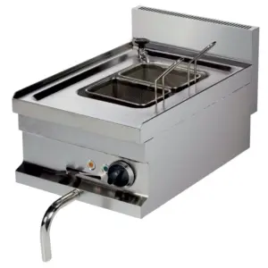 Cocedor de Pasta Eléctrico Sobremesa de 14 litros 3kw de 400x600x265h mm EMH604 ARISCO (OUTLET)