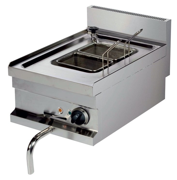 Cocedor de Pasta Eléctrico Sobremesa de 14 litros 3kw de 400x600x265h mm EMH604 ARISCO (OUTLET)