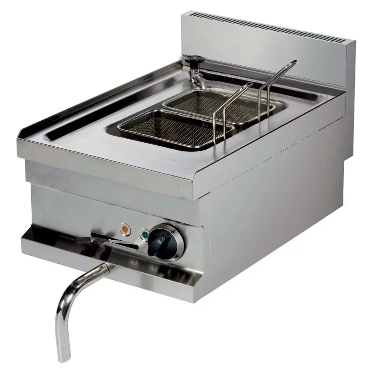 Cocedor de Pasta Eléctrico Sobremesa de 14 litros 3kw de 400x600x265h mm EMH604 ARISCO (OUTLET)