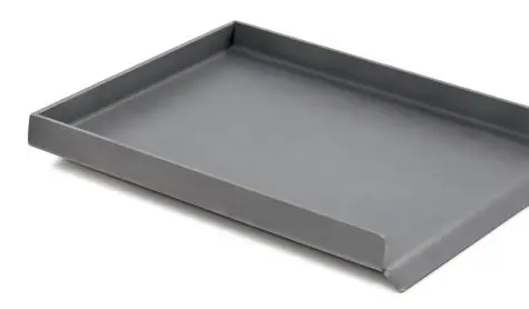 Placa de acero laminado de 6 mm con peto de 36 mm 40PL