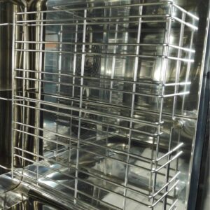 Soportes laterales de 6 niveles para ubicar bandejas 600x400mm