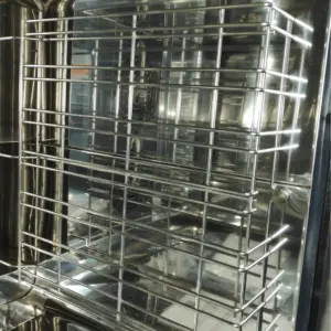 Soportes laterales de 6 niveles para ubicar bandejas 600x400mm