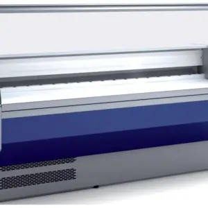 Vitrina Refrigerada Expositora Cristal Recto/Curvo Fondo 800  VED-8  DOCRILUC