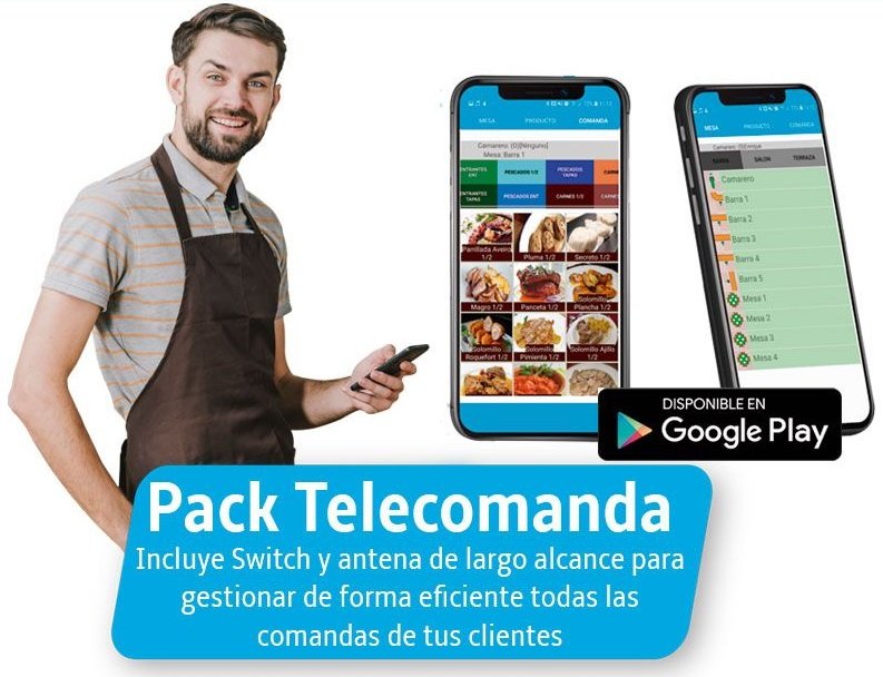 Pack Toma de Comandas con PDA 5"