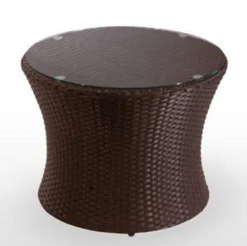 Sillón aluminio y rattan y sintético trenzado 4 hilos  BRETAÑA