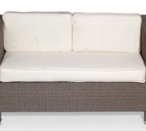 Sillón aluminio y rattan y sintético trenzado 4 hilos  BRETAÑA