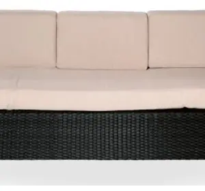 Sillón aluminio y rattan y sintético trenzado 4 hilos  BRETAÑA