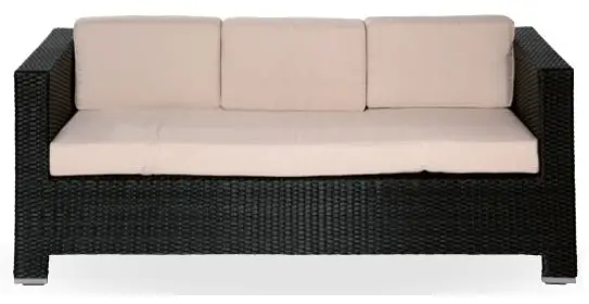 Sillón aluminio y rattan y sintético trenzado 4 hilos  BRETAÑA