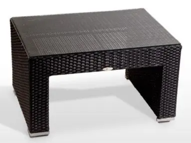 Sillón aluminio y rattan y sintético trenzado 4 hilos  BRETAÑA