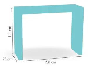 Sillón aluminio y rattan y sintético trenzado 4 hilos  BRETAÑA