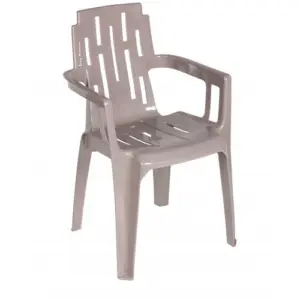 Sillón con asiento acanalado MAMBO