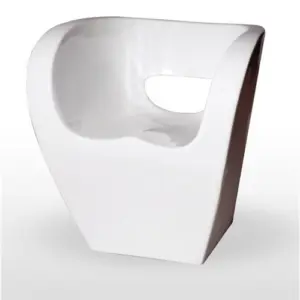 Sillón monoblock inyección polipropileno Blanco COLORADO