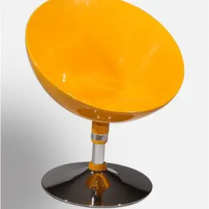 Sillón giratorio con asiento polipropileno INDIANA