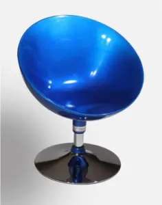 Sillón giratorio con asiento polipropileno INDIANA