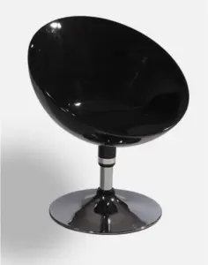 Sillón giratorio con asiento polipropileno INDIANA