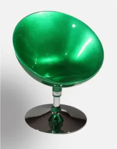 Sillón giratorio con asiento polipropileno INDIANA