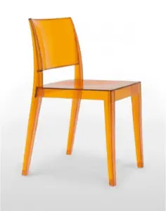 Silla monoblock inyección policarbonato LAGOS