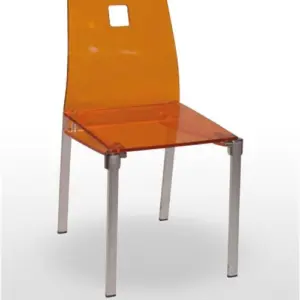 Silla con asiento y respaldo acrílico PHILADELPHIA