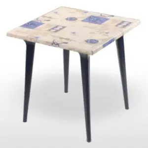 Mesa con pies de resina modelo ARPEGE-C