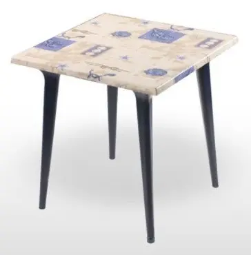 Mesa con pies de resina modelo ARPEGE-C