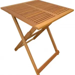 Mesa plegable de madera Balau BENIDORM