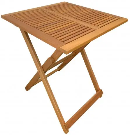 Mesa plegable de madera Balau BENIDORM