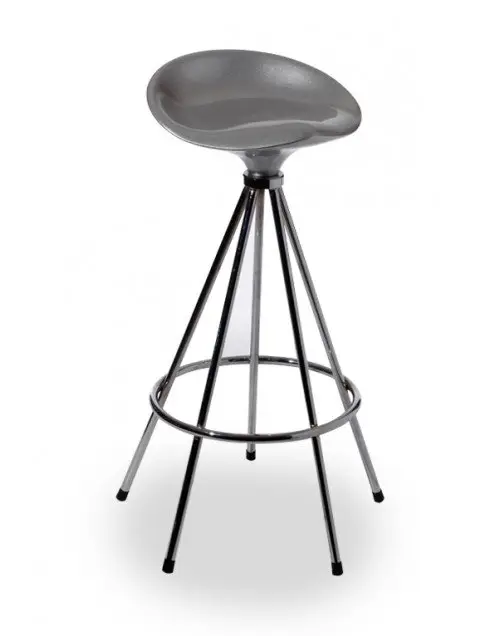 Taburete asiento giratorio PVC color CANADÁ
