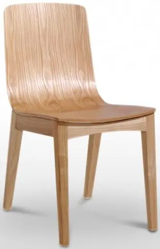 Silla de madera de fresno maciza TAMPERE
