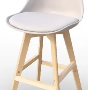 Taburete de madera de haya maciza VIENA