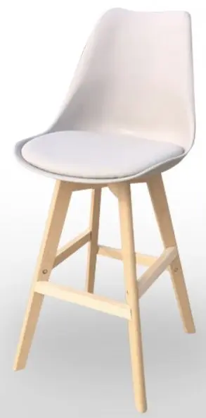 Taburete de madera de haya maciza VIENA