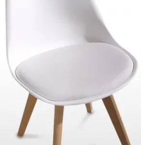 Silla con estructura de madera de haya maciza VIENA