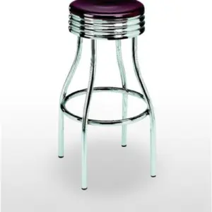 Taburete aluminio con asiento personalizable ATLÁNTICO