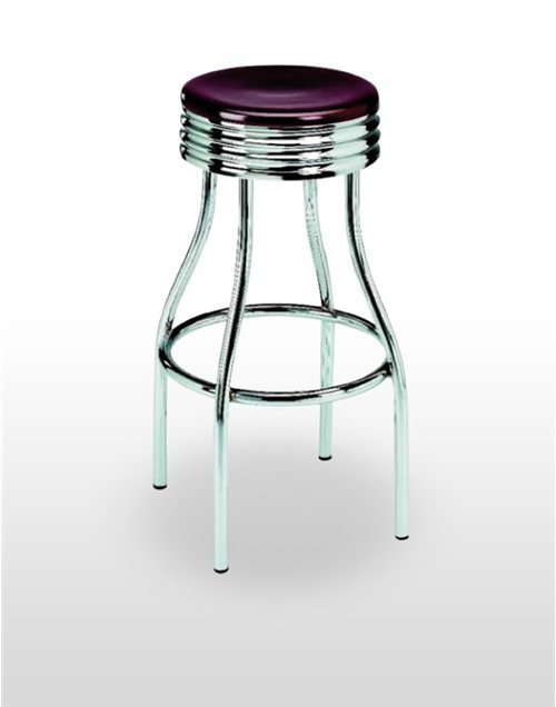 Taburete aluminio con asiento personalizable ATLÁNTICO