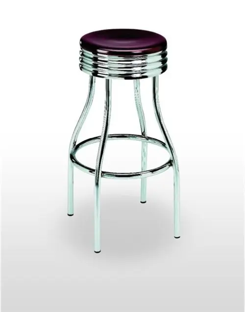 Taburete aluminio con asiento personalizable ATLÁNTICO