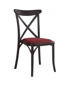 Silla monoblock inyección polipropileno PRINCESA TAPIZADA