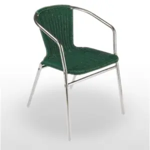 Sillón armazón aluminio tubo 30x1,5 tejido plastic 4 mm STUTTGART