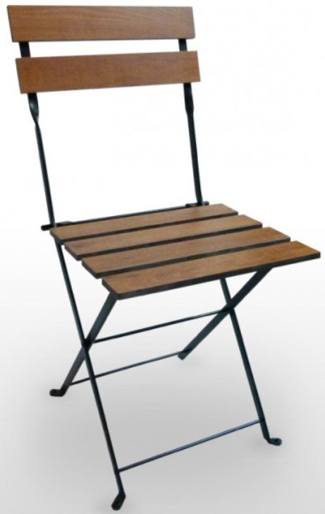 Silla plegable pletina acerada y forjada BONN